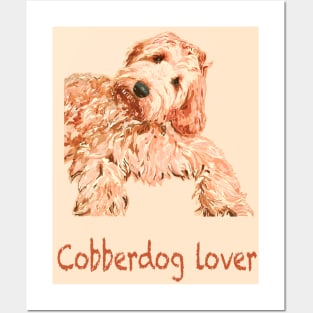 Cobberdog Lover t-shirt and sticker Posters and Art